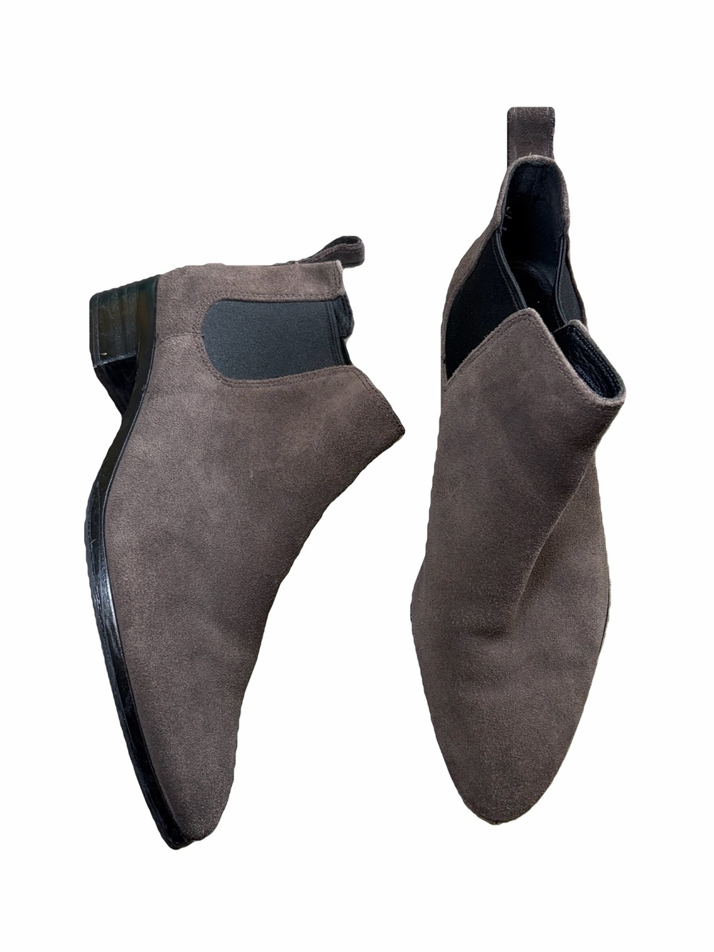 Coach Suffolk Calf Suede ankle boots mink brown Size 6.5 women’s bohemian